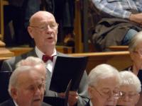 Gentlemen der alten  Schule: Der 80 jährige Gebhard Göpfert ist der Grandseigneur des Kirchenchors von Ihringen